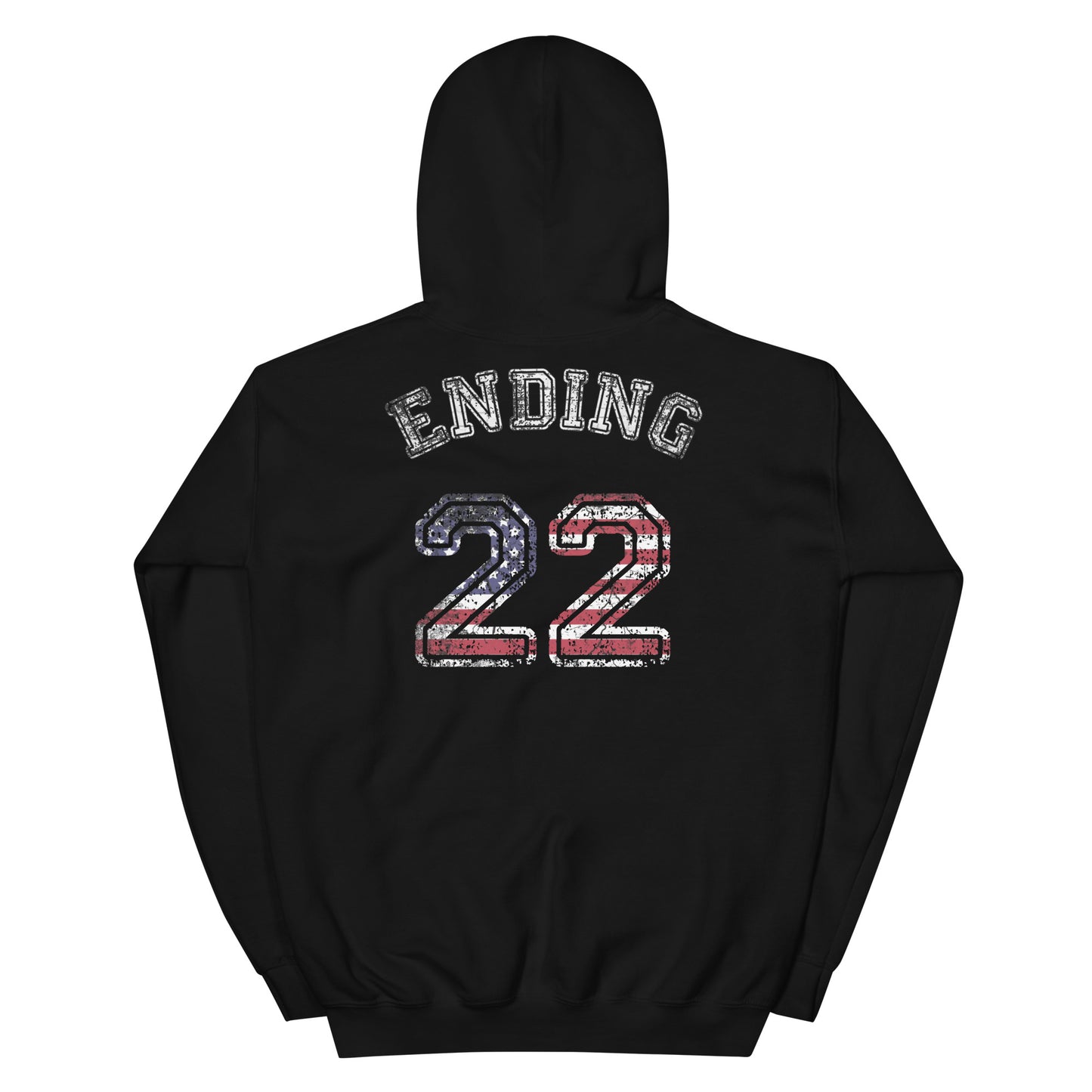 ENDING 22 Unsilencers Hoodie Black Back