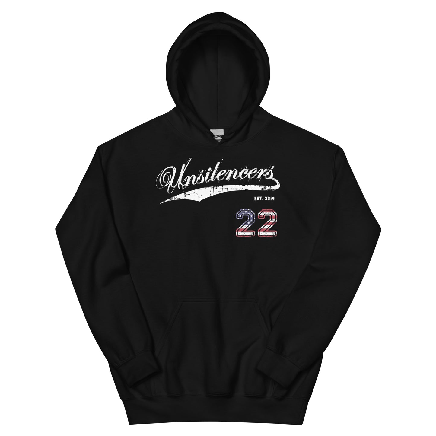 ENDING 22 Unsilencers Hoodie Black Front