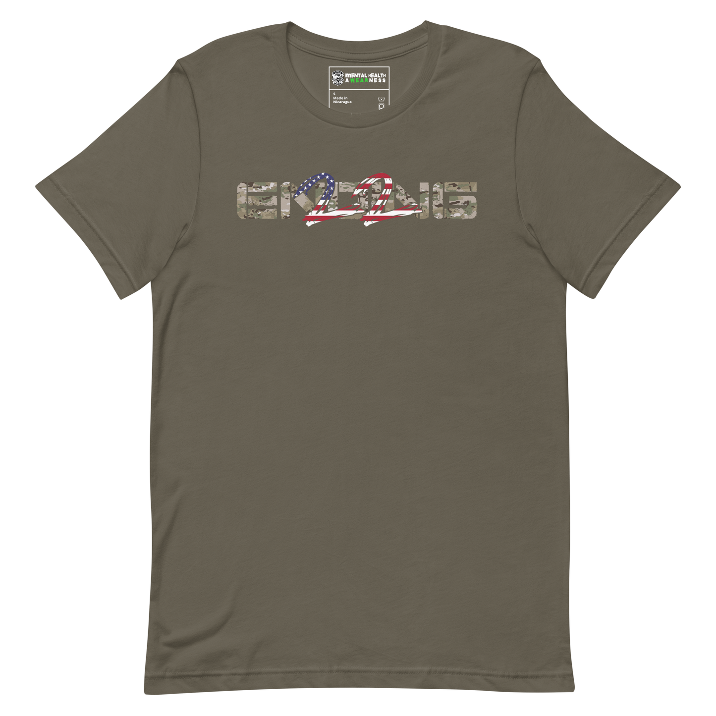 ENDING 22 Army "Grunt" Edition Army T-Shirt Front