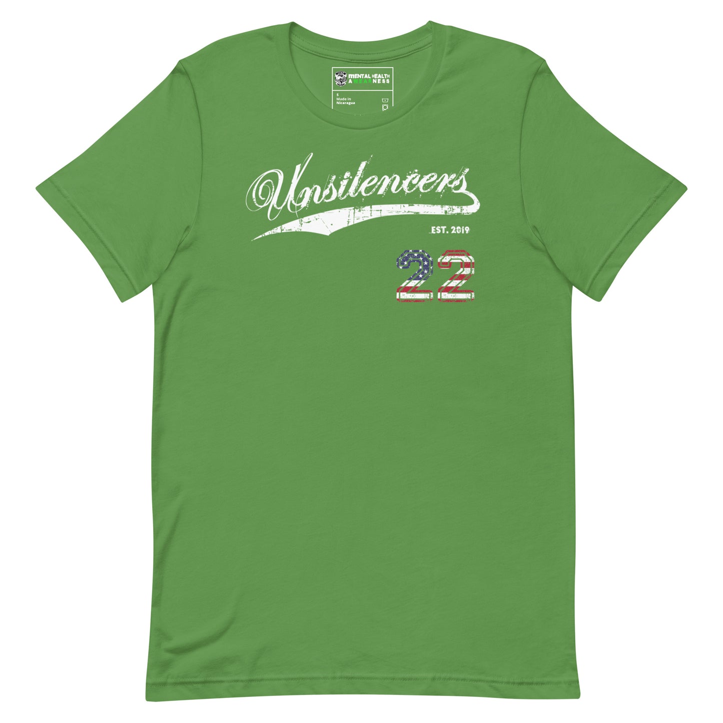 ENDING 22 Unsilencers T-Shirt Leaf Front