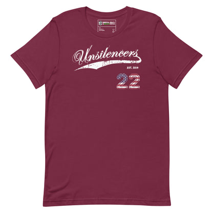ENDING 22 Unsilencers T-Shirt Maroon Front