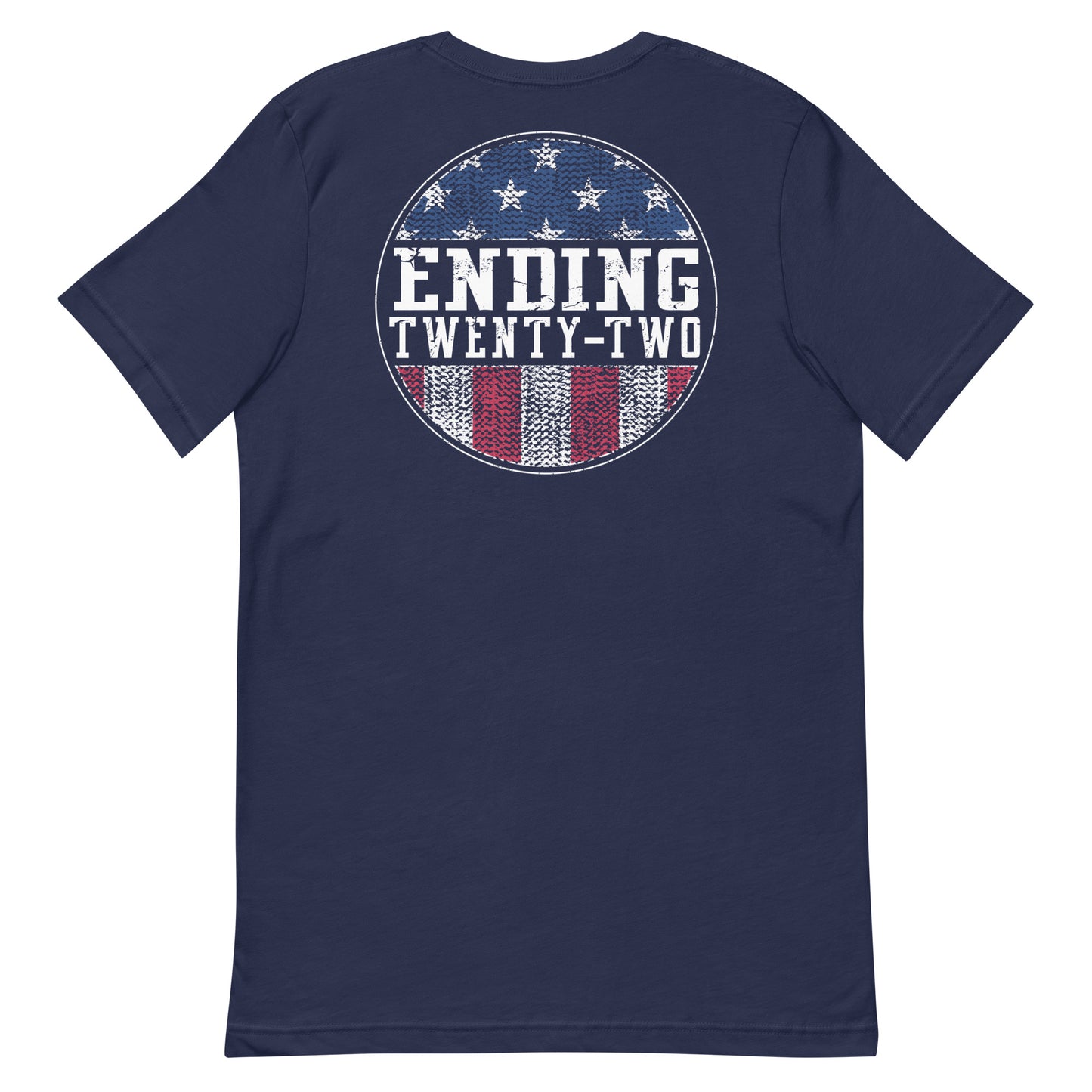 ENDING 22 Rounded US Flag Edition T-Shirt