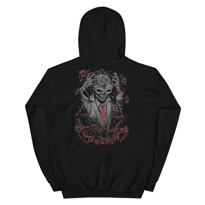 Not All Of My Scars Are Visible Hoodie Black Back