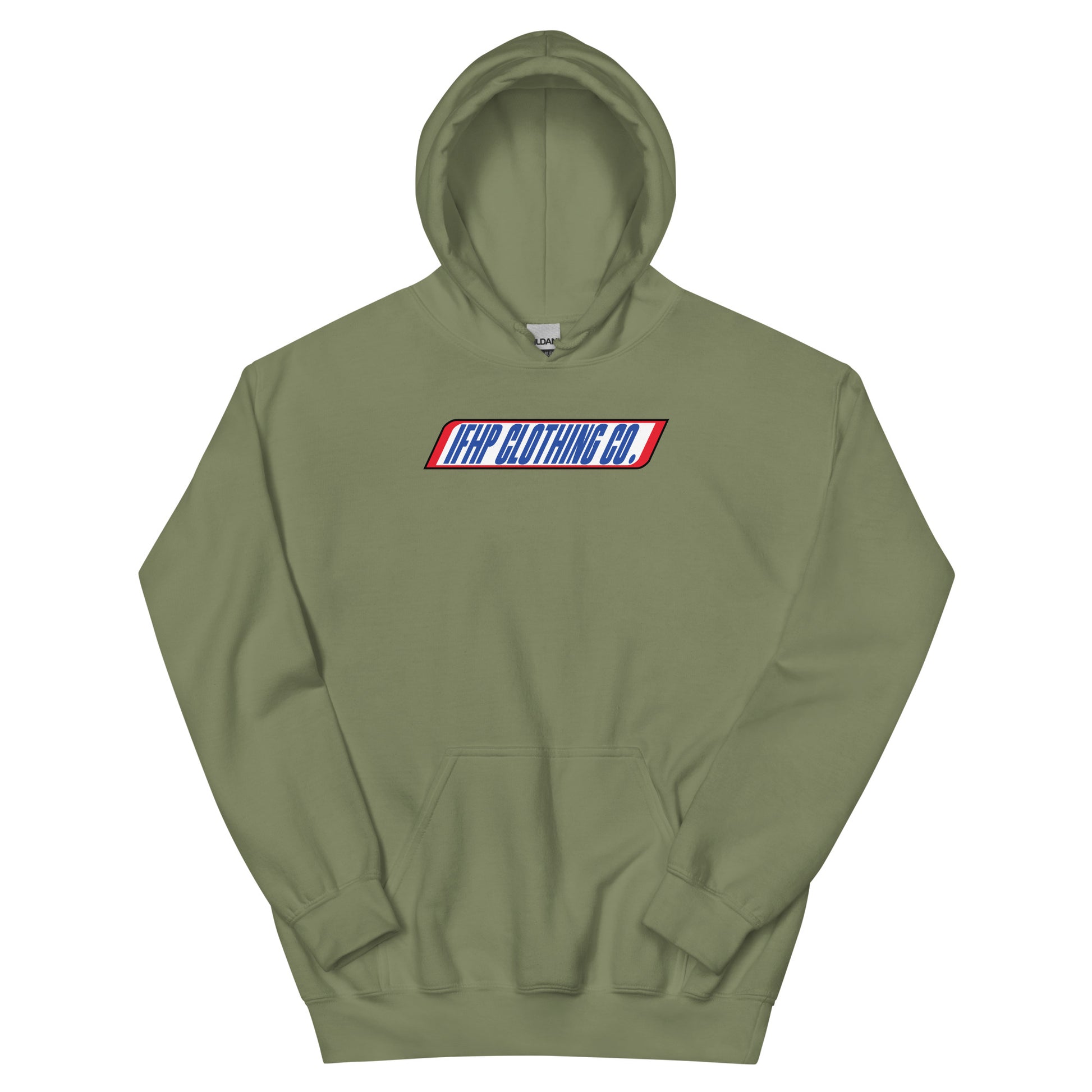 Who Doesn't Like Candy? Hoodie Military Green Front