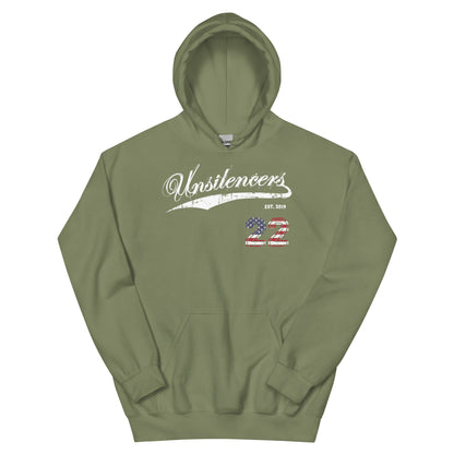 ENDING 22 Unsilencers Hoodie Military Green Front