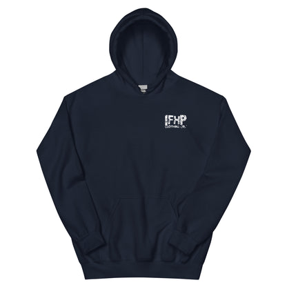 Lady Wreck Hoodie Navy Front