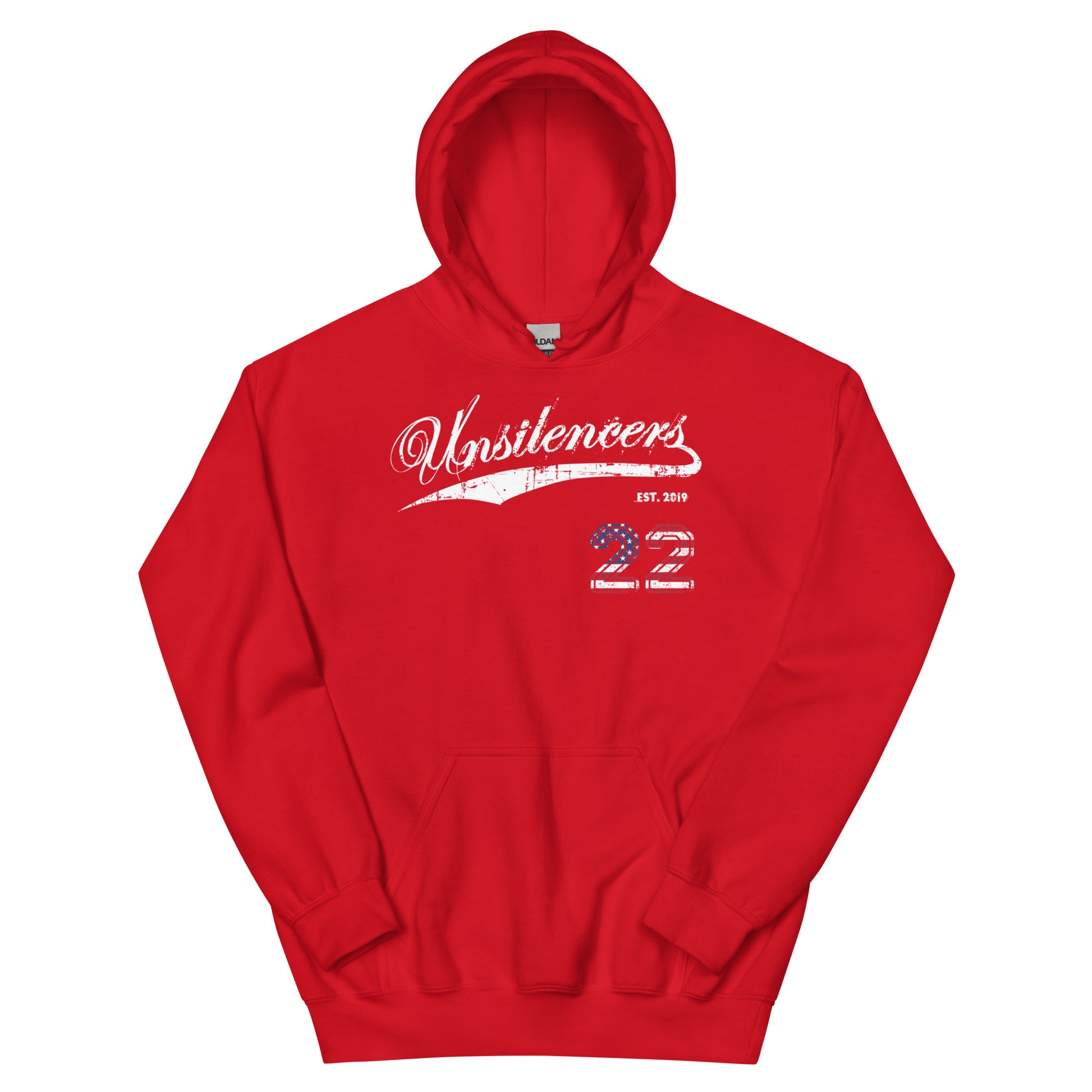 ENDING 22 Unsilencers Hoodie Red Front