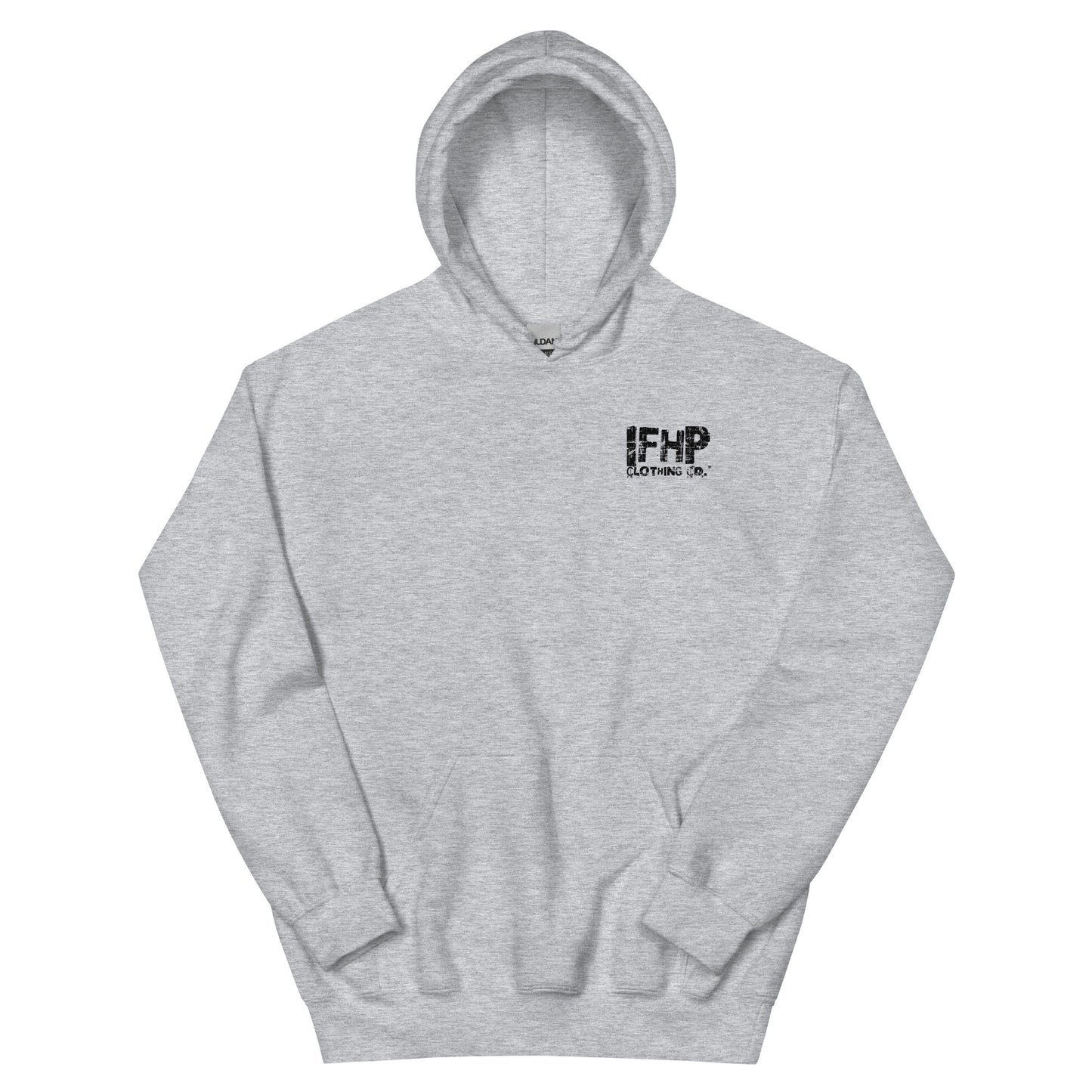 From The World Hoodie Sport Grey Front