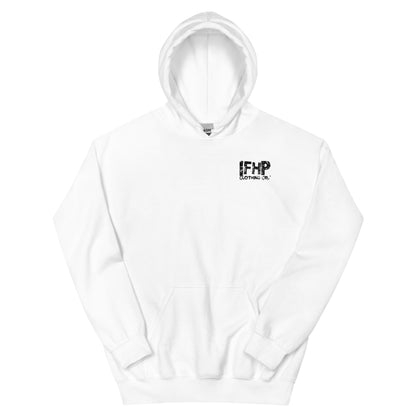 We All Wear Masks Hoodie White Front