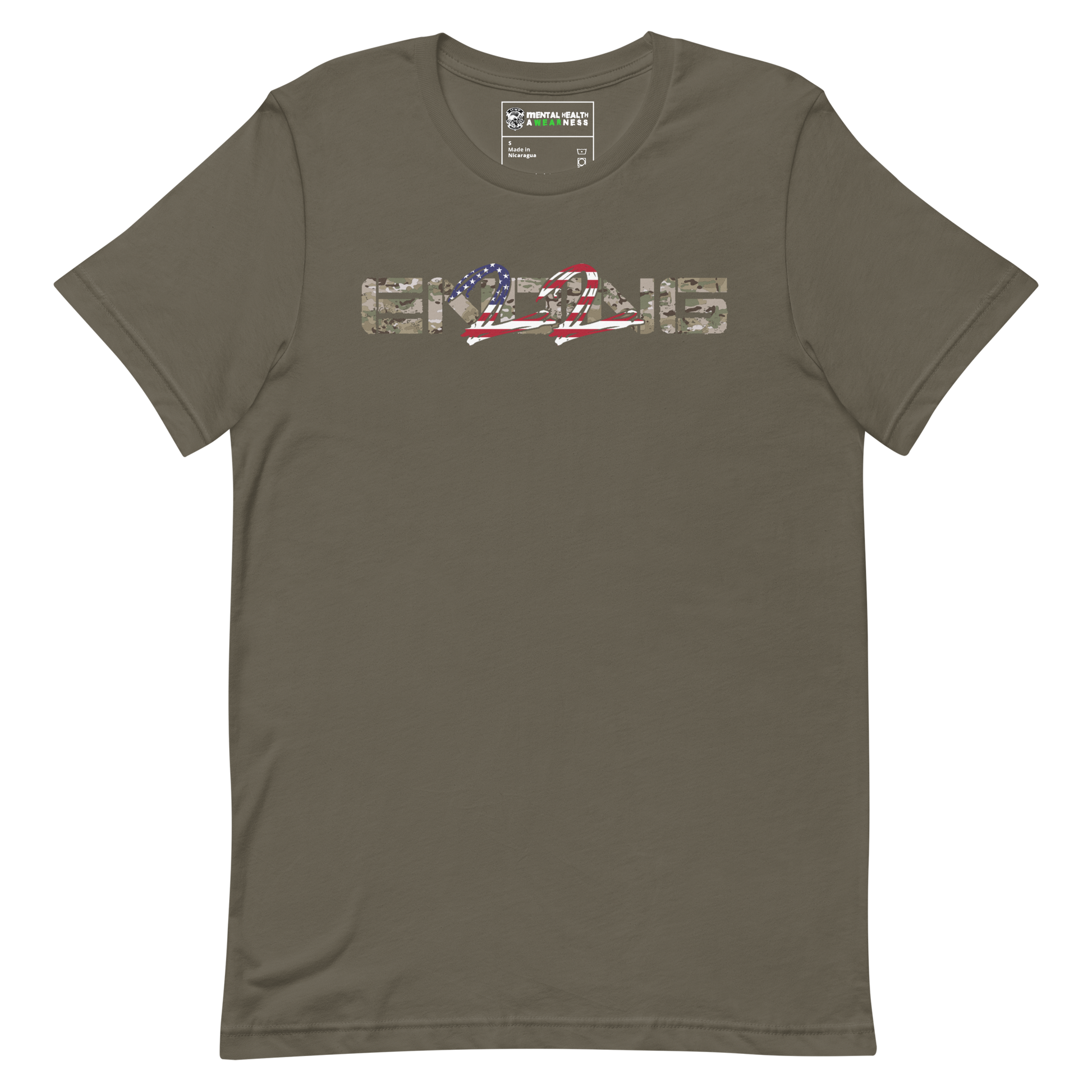 ENDING 22 Army "Grunt" Edition Army T-Shirt Front