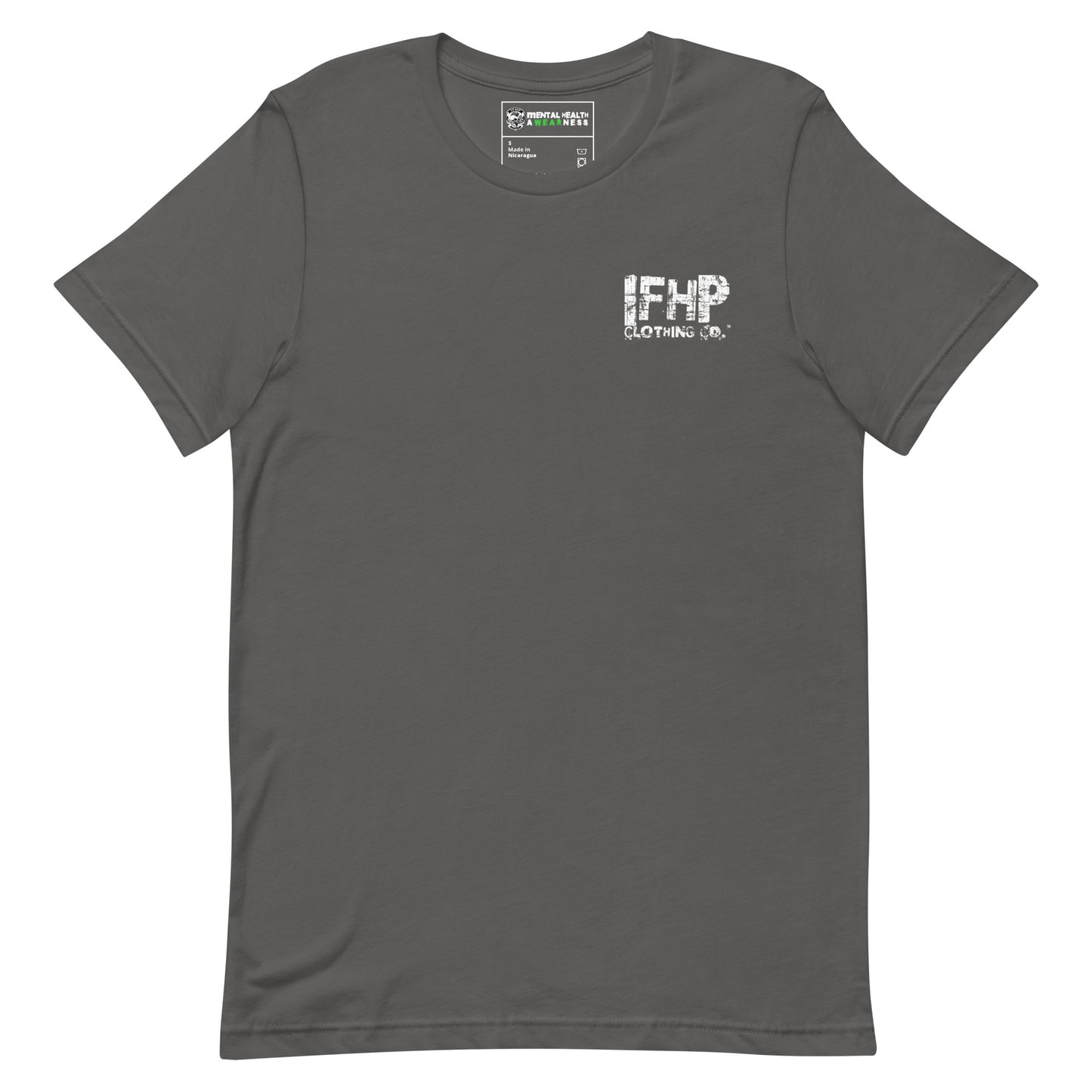 From The World T-Shirt Asphalt Front