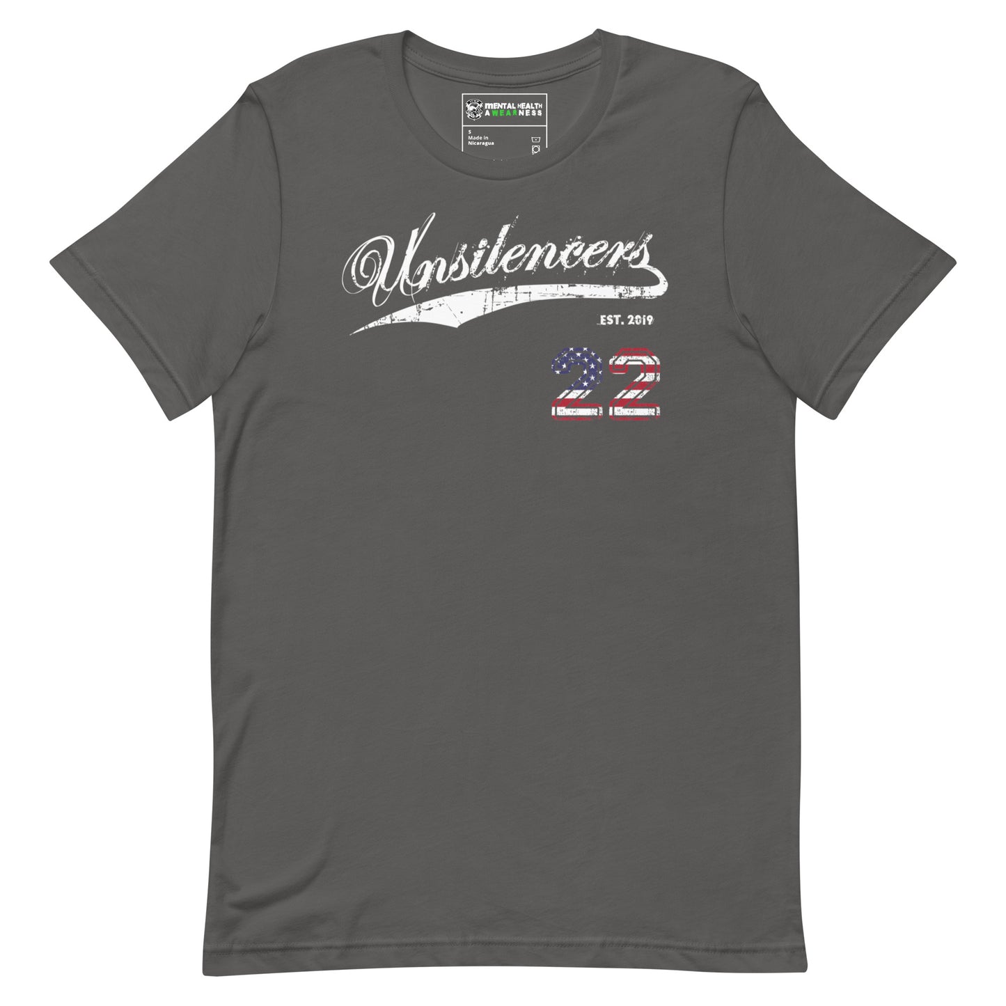 ENDING 22 Unsilencers T-Shirt Asphalt Front