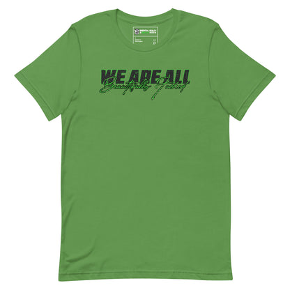 We Are All Beautifully F*cked T-Shirt Leaf Front