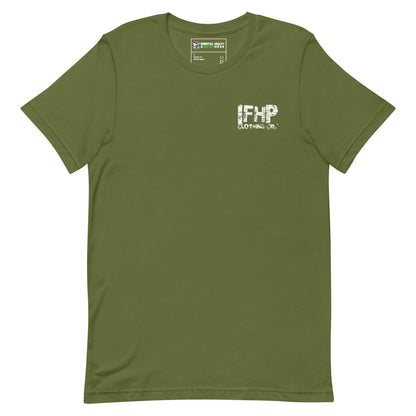 From The World T-Shirt Olive Front